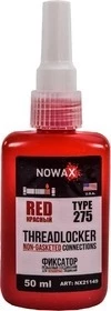 Герметик Фіксатор нарізі Nowax Threadlocker Non-Gasketed Connections червоний (NX21149)