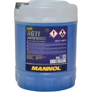 Антифриз Mannol AG11 Longterm G11 синій -40 &deg;C, 10 л готовий антифриз (MN4011-10)