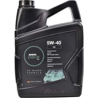 Моторна олива AVISTA Pace EVO C3 5W-40 5 л (173512)