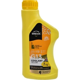 Антифриз Brexol G13 жовтий -40 &deg;C, 1 л готовий антифриз (ANTF017)