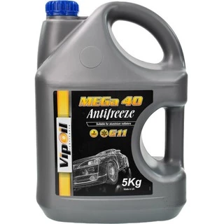 Антифриз VIPOIL MEGa 40 G11 синій -39 &deg;C, 5 л готовий антифриз (335795)
