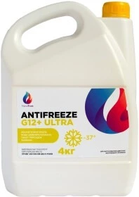 Антифриз NanoFrost Ultra G12+ жовтий -37 &deg;C, 4 л готовий антифриз (G12PLUSULTRAYELLOW4)
