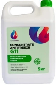 Антифриз NanoFrost Concentrate G11 зелений 5 л концентрат антифризу (G11GREEN5)