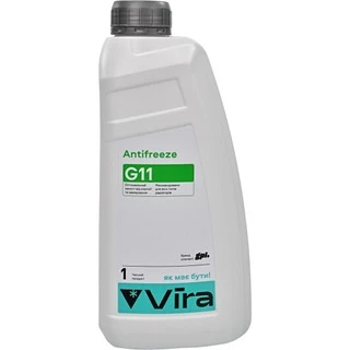 Антифриз VIRA G11 зелений -40 &deg;C, 1 л готовий антифриз (VI0030)