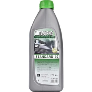 Антифриз Дорожная Карта Standart Long Life G11 зелений -30 &deg;C, 0,85 л готовий антифриз (4802877304)