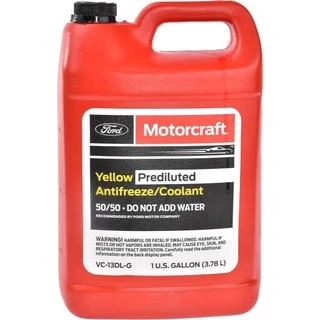 Антифриз Ford Prediluted Antifreeze/Coolant жовтий -37 &deg;C, 3,78 л готовий антифриз (VC-13DL-G)