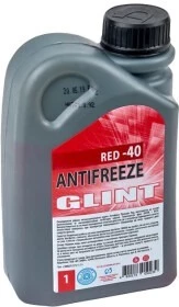 Антифриз Glint червоний -32 &deg;C, 1 л готовий антифриз (22394)