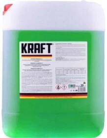 Антифриз KRAFT G11 зелений -35 &deg;C, 20 л готовий антифриз (KF116)