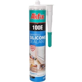 Герметик Akfix 100Е герметик білий 325 г (SA042)
