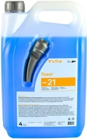 Антифриз VIRA ЕХ G11 синій -21&deg;C, 4 л готовий антифриз (VI0006)