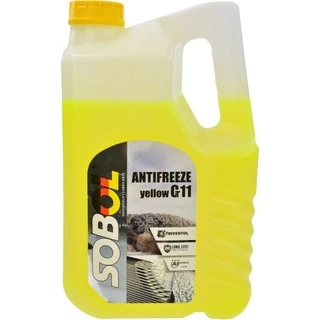 Антифриз Sobol G11 жовтий -30 &deg;C, 5 л готовий антифриз (10878)
