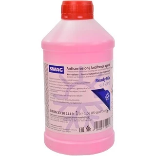 Антифриз SWAG Ready Mix G12 червоний -35 &deg;C, 1 л готовий антифриз (33101119)