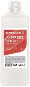 Антифриз ENGINER G12 червоний -24 &deg;C, 1 л готовий антифриз (4820133023235)