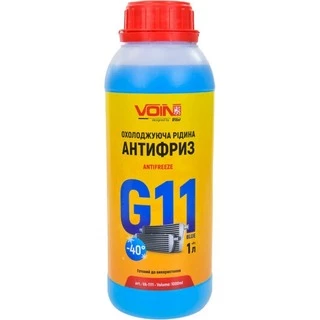 Антифриз Voin G11 синій -40 &deg;C, 1 л готовий антифриз (VA-1111)