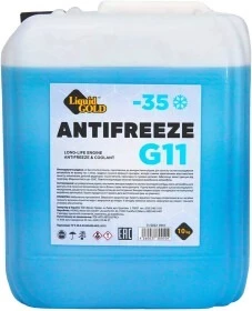 Антифриз Liquid Gold G11 синій -35 &deg;C, 10 л готовий антифриз (300504)