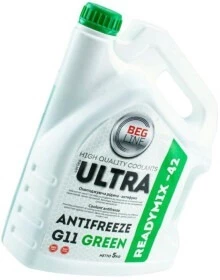 Антифриз Beg-Line Ultra G11+ зелений -42 &deg;C, 5 л готовий антифриз (BL281931)