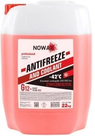 Антифриз Nowax G12+ червоний -42 &deg;C, 20 л готовий антифриз (NX22001)