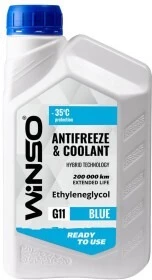 Антифриз Winso G11 синій -35 &deg;C, 0,9 л готовий антифриз (WS82479)