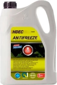 Антифриз GNL HDEC жовтий -40 &deg;C, 5 л готовий антифриз (215005)