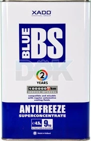Антифриз Xado Blue BS синій 4 л концентрат антифризу (XA50302)