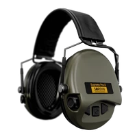 Активні навушники Sordin Supreme Pro-X Slim Headband, Олива