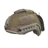 Кавер з вантажною кишенею та отвором під шрауд на шолом з високим вирізом, Койот