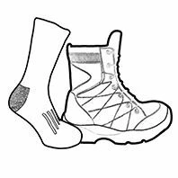 Розділи: Взуття та шкарпетки