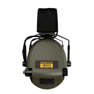 Активні навушники Sordin Supreme Pro-X Slim Headband, Олива