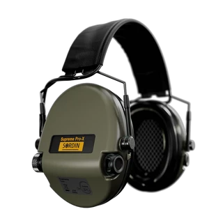 Активні навушники Sordin Supreme Pro-X Slim Headband, Олива