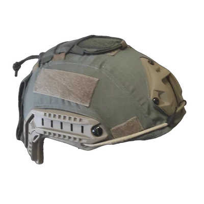 Кавер з вантажною кишенею та отвором під шрауд на шолом з високим вирізом, Олива