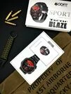 Розумний годинник Modfit Tactic Blaze Black Steel + ремінець в подарунок - 7