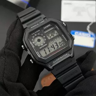 Чоловічий годинник Casio AE-1200WH-1A