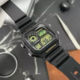 Чоловічий годинник Casio AE-1200WH-1B