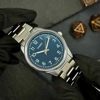 Чоловічий годинник Casio MTP-V005D-2B4