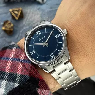 Чоловічий годинник Casio MTP-V005D-2B5