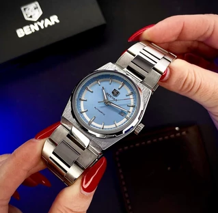 Benyar BY-5203 Silver-Ligh Blue