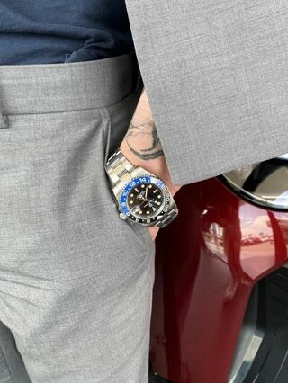 Pagani Design PD-1662 Silver-Blue-Black