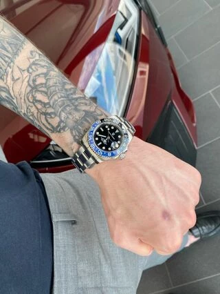 Pagani Design PD-1662 Silver-Blue-Black