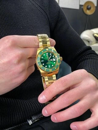 Pagani Design PD-1661 Yellow Gold-Green