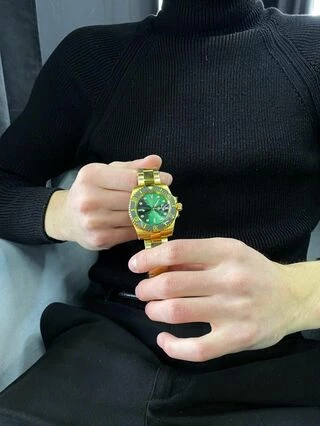 Pagani Design PD-1661 Yellow Gold-Green