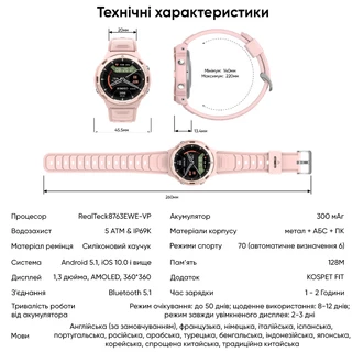Kospet Tank S1 Pink