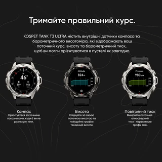 Kospet TANK T3 ULTRA Silver