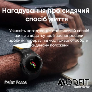 Modfit Delta Force Grey 36 мм.