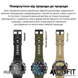 Modfit Hunter All Black 36 мм.