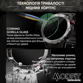 Modfit Sniper Black-Silver 36 мм.