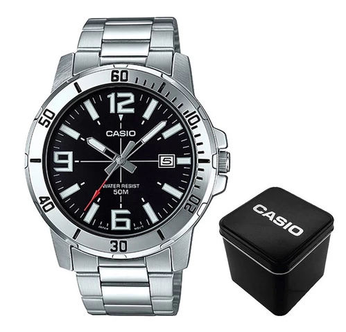 Чоловічий годинник Casio MTP-VD01D-1B