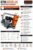 Швонарізчик GF20-LC дв. Loncin G390F, 13к.с., круг 500мм в комплекті - 2