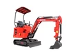 Мініекскаватор гусеничний 1000кг/1,76м гл.копання/дизель 10,2к.с - 5