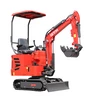 Мініекскаватор гусеничний 1000кг/1,76м гл.копання/дизель 10,2к.с - 6
