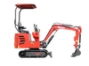 Мініекскаватор гусеничний 1000кг/1,76м гл.копання/дизель 10,2к.с - 7